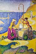 Paul Signac Paul Signac: Women at the Well painting